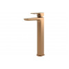 Berio Tall Basin Mixer - Brushed Bronze