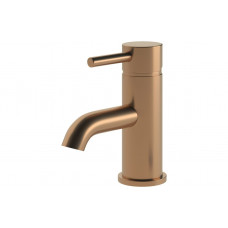 Pescara Basin Mixer & Waste - Brushed Bronze