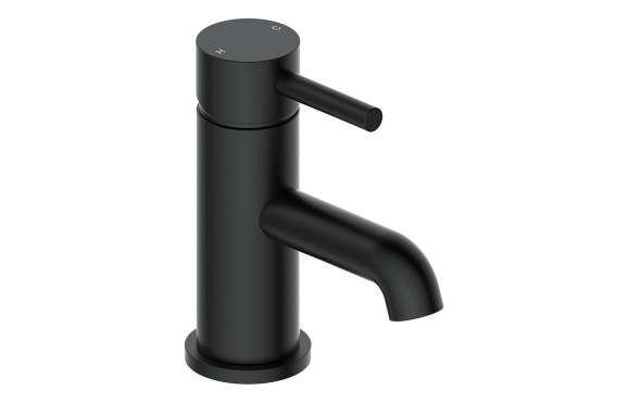 Pescara Basin Mixer & Waste - Matt Black