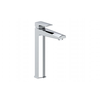 Roda Tall Basin Mixer - Chrome Bathroom Taps