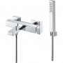 Vema Lys Wall Mounted Bath/Shower Mixer - Chrome Bathroom Taps