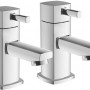Toulon Basin Taps - Chrome Bathroom Taps