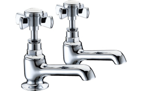 Bordon Basin Taps - Chrome