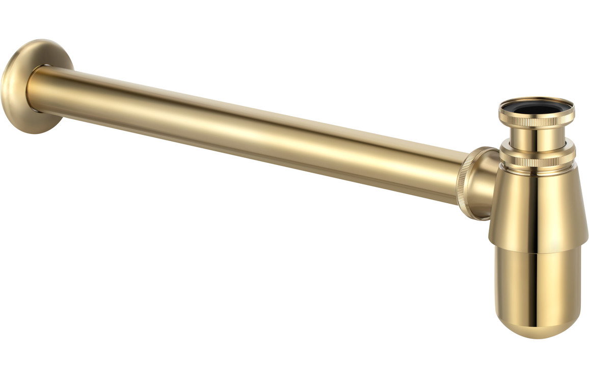 Bottle Trap - Brushed Brass Bottle Trap - Brushed Brass