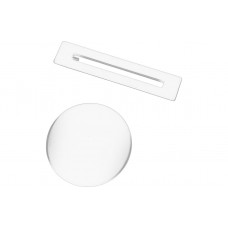 Floor Standing Bath Overflow & Waste Cover - White