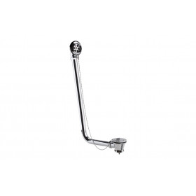 Exposed Bath Plug & Chain Waste - Chrome