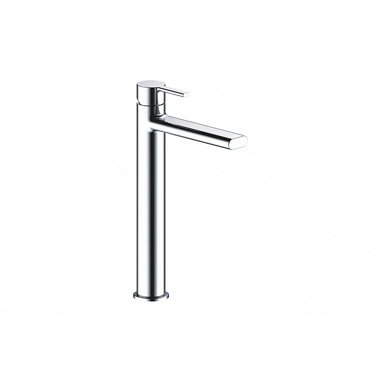 Evola Tall Basin Mixer - Chrome Bathroom Taps