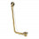 Exposed Bath Plug & Chain Waste - Brushed Brass