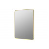 Kenji 600x800mm Rectangle Mirror - Brushed Brass