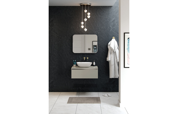 Layla 460x320mm Resin Washbowl - White Layla 460x320mm Resin Washbowl - White