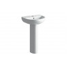 Laurus 500x390mm 1TH Basin & Full Pedestal