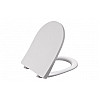Lily Slim Soft Close Toilet Seat - White