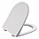 Lily Slim Soft Close Toilet Seat - White