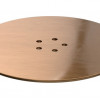 Low Profile Tray Waste Cover - Brushed Bronze