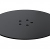 Low Profile Tray Waste Cover - Matt Black