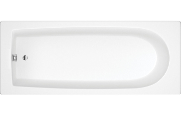 Miami Round Single End 1500x700x550mm 0TH Bath w/Legs