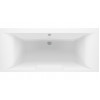 Malone Deluxe Square Double End 1700x750x550mm 0TH Bath w/Legs