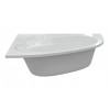 Miramar 1500x950x600mm 0TH Offset Corner Bath w/Legs (LH)