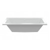 Navarre Square Double End SUPERCAST 1700x700x550mm 0TH Bath w/Legs