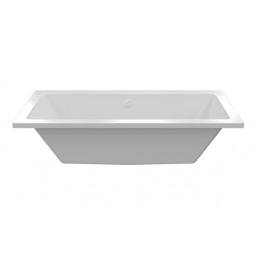 Navarre Square Double End SUPERCAST 1700x700x550mm 0TH Bath w/Legs