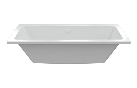 Navarre Square Double End SUPERCAST 1700x700x550mm 0TH Bath w/Legs