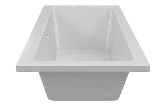 Navarre Square Double End SUPERCAST 1700x700x550mm 0TH Bath w/Legs