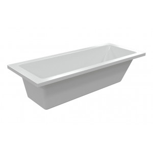 Navarre Square Single End 1800x800x550mm 0TH Bath w/Legs
