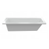 Navarre Square Single End 1700x750x550mm 0TH Bath w/Legs
