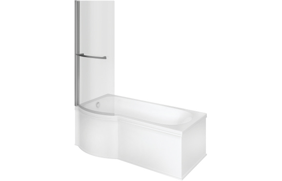 Ora P Shape 1700x850x560mm 0TH Shower Bath Pack (LH) Ora P Shape 1700x850x560mm 0TH Shower Bath Pack (LH)