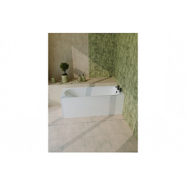 Pierson D Shape Single End 1700x700x550mm 2TH Bath w/Legs