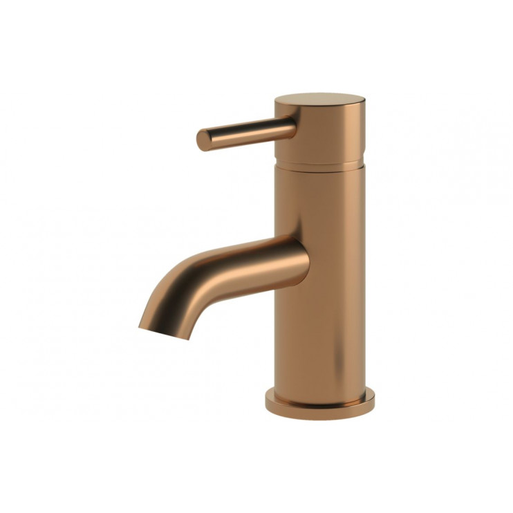 Pescara Cloakroom Basin Mixer & Waste - Brushed Bronze