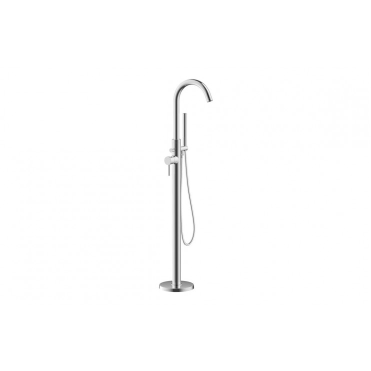 Pescara Floor Standing Bath/Shower Mixer - Chrome Pescara Floor Standing Bath/Shower Mixer - Chrome