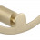 Ronde Robe Hook - Brushed Brass