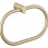 Ronde Towel Ring - Brushed Brass