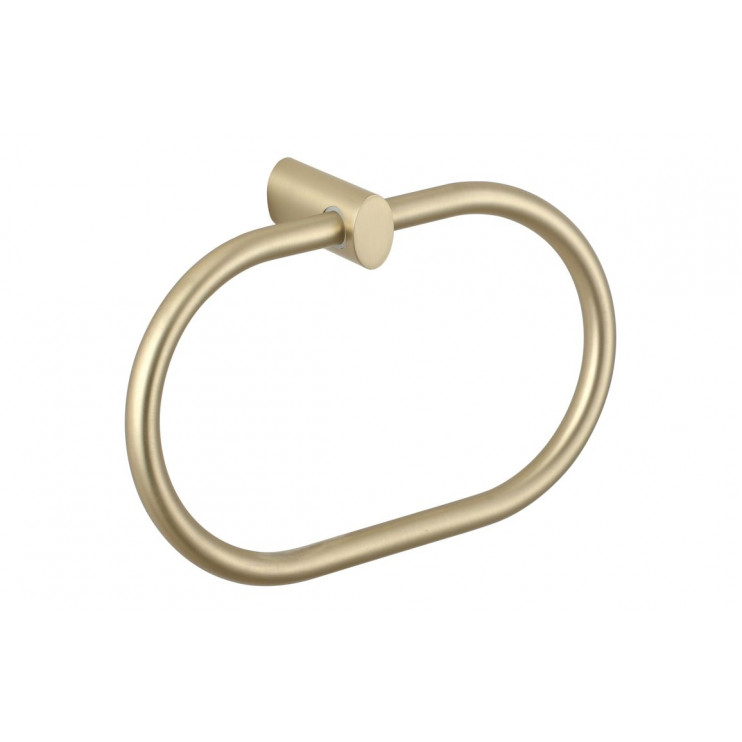Ronde Towel Ring - Brushed Brass