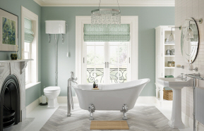 Sherbourne 495x445mm 2TH Semi Recessed Basin