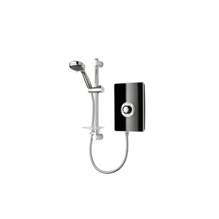 Triton Aspirante 8.5kW Contemporary Electric Shower - Black Gloss Triton Aspirante 8.5kW Contemporary Electric Shower - Black Gloss