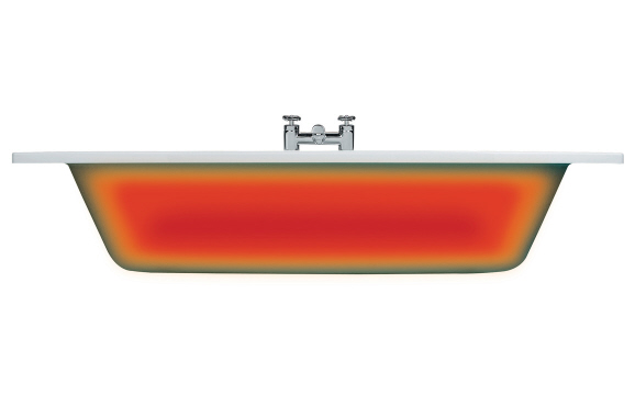 Navarre Square Double End SUPERCAST 1700x700x550mm 0TH Bath w/Legs