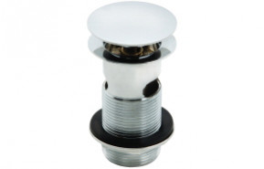 Slotted Mushroom Basin Waste (1 1/4") - Chrome