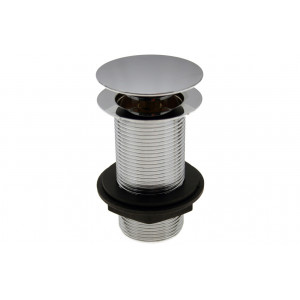 Unslotted Mushroom Basin Waste (1 1/4") - Chrome Unslotted Mushroom Basin Waste (1 1/4") - Chrome