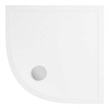 28mm Anti-Slip Ultra-Slim 1200mm x 800mm Offset Quadrant Tray & Waste (LH)