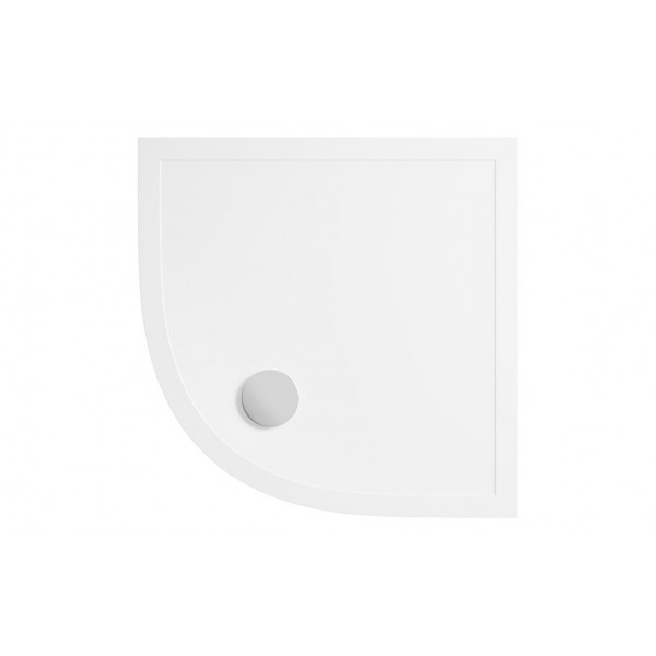 28mm Anti-Slip Ultra-Slim 1200mm x 800mm Offset Quadrant Tray & Waste (LH)