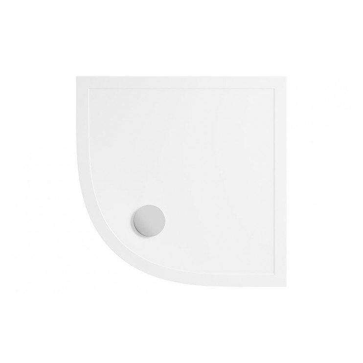 28mm Anti-Slip Ultra-Slim 1200mm x 800mm Offset Quadrant Tray & Waste (LH)