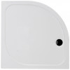 45mm Low Profile 900x760mm Offset Quadrant Tray & Waste (RH) - White