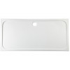45mm Low Profile 1700x900mm Rectangular Tray & Waste - White