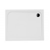 45mm Low Profile 1000x760mm Rectangular Tray & Waste - White 45mm Low Profile 1000x760mm Rectangular Tray & Waste - White