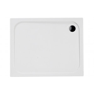 45mm Low Profile 1700x760mm Rectangular Tray & Waste - White 45mm Low Profile 1700x760mm Rectangular Tray & Waste - White