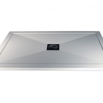 Ultra-Slim Tray Waste & Cover - Chrome