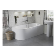 Tuscany 550x400mm 1TH Basin & Full Pedestal