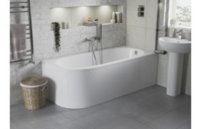 Tuscany 550x400mm 1TH Basin & Full Pedestal